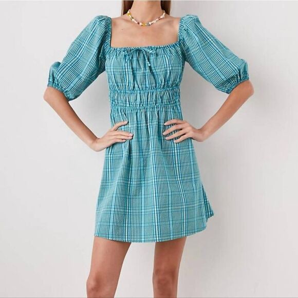 Rails Dresses & Skirts - NWT Rails Brenda Mini Dress in Augusta Mini Check